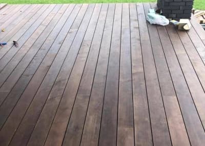 Термодерево под маслом Borma Thermowood Oil: тёмный тёплый тон